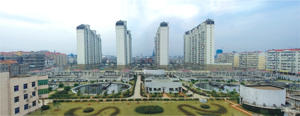 江西最大污水處理廠——南昌朝陽(yáng)污水處理廠二期工程（省、市優(yōu)良工程，獲滕王閣杯）